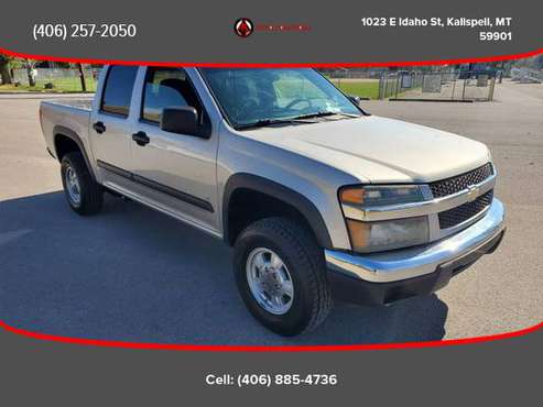 2007 Chevrolet Colorado Crew Cab - Financing Available! - cars &... for sale in Kalispell, MT