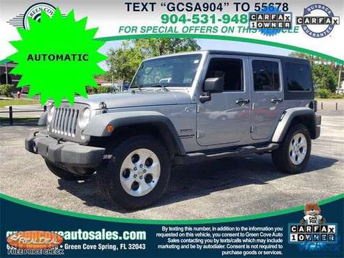 2014 Jeep Wrangler Unlimited Sport The Best Vehicles at The Best for sale in Green Cove Springs, FL