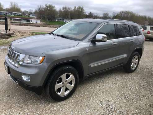 2012 JEEP GRAND CHEROKEE OVERLAND 4X4 - - by dealer for sale in Ainsworth, IA