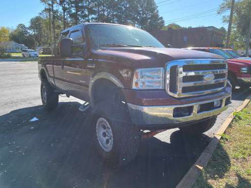 2005 Ford F250 Super Cab 4-Door Lariat 4x4 Diesel BulletProofed -... for sale in Wallace, NC