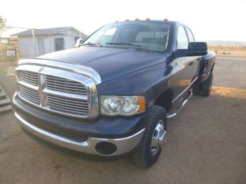 2003 Dodge Ram Truck, 3500 Quad Cab Dulley 4x4 - - by for sale in YUCCA VALLEY, CA