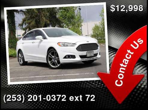 2013 Ford Fusion Titanium - - by dealer - vehicle for sale in Fife, WA
