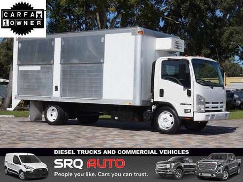 2012 Isuzu NQR 14' Box Truck w/ Cold Plate-Only 61K Miles - cars &... for sale in Bradenton, FL