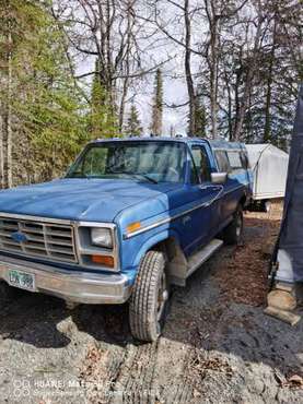 1985 Ford F250 Lariat Diesel 4x4 for sale in Cooper Landing, AK