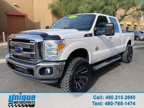 2016 FORD F-350 CREW CAB LARIAT ~ LIFTED ~ 6.7L TURBO DIESEL ~ READY... for sale in Tempe, AZ