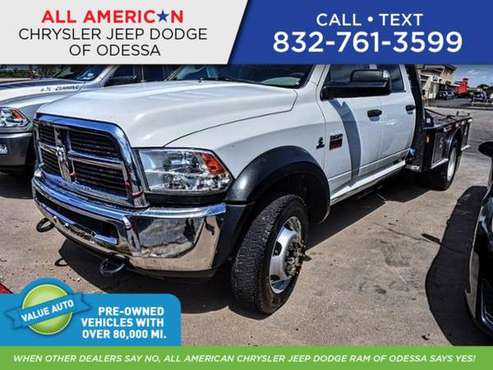 2012 Ram 4500 4WD Crew Cab 173 WB 60 CA ST for sale in Odessa, TX