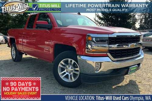 2017 Chevrolet Silverado 1500 4x4 4WD Chevy Truck LT Extended Cab -... for sale in Olympia, WA