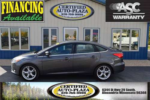 2015 Ford Focus Titanium - cars & trucks - by dealer - vehicle... for sale in Alexandria, MN