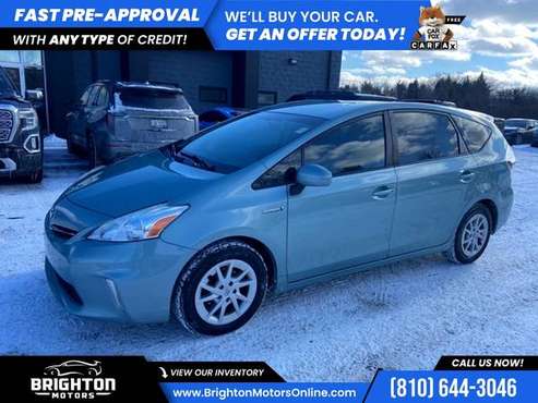 2013 Toyota Prius v Two Wagon FOR ONLY 133/mo! - - by for sale in Brighton, MI