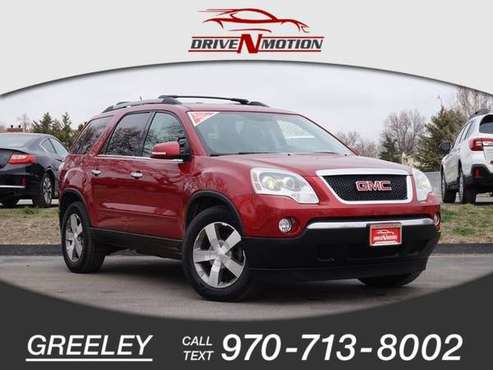 2012 GMC Acadia SLT Sport Utility 4D - - by dealer for sale in Greeley, CO