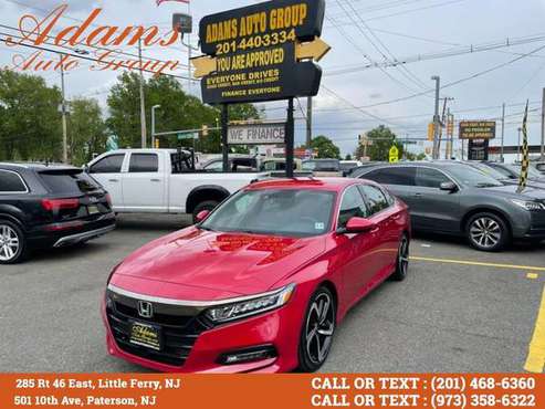 2018 Honda Accord Sedan Sport 1 5T CVT Buy Here Pay Her, - cars & for sale in Little Ferry, NJ