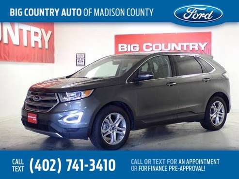 *2017* *Ford* *Edge* *Titanium FWD* - cars & trucks - by dealer -... for sale in Madison, IA