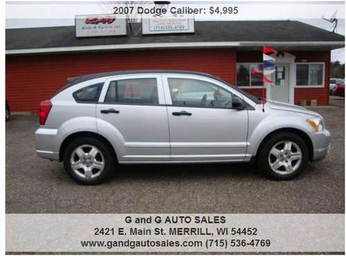 2007 Dodge Caliber SXT 4dr Wagon 81833 Miles - cars & trucks - by... for sale in Merrill, WI