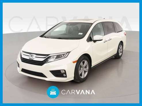 2019 Honda Odyssey EX-L w/Navigation and RES Minivan 4D van White for sale in Houston, TX