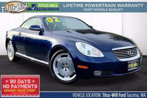 2002 Lexus SC 430 430 Convertible - cars & trucks - by dealer -... for sale in Tacoma, WA