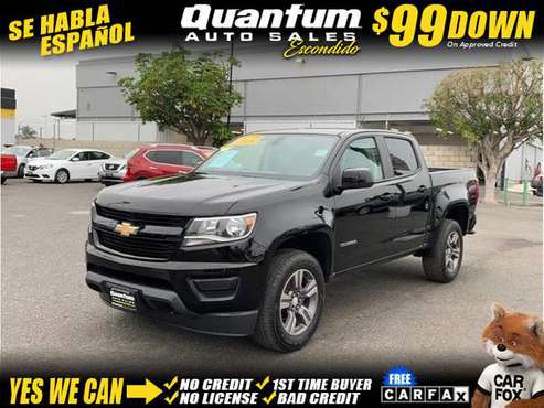 2018 Chevrolet Chevy Colorado Crew Cab Work Truck Pickup 4D 5 ft -... for sale in Escondido, CA