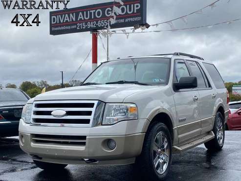2008 Ford Expedition Eddie Bauer 4X4 / DVD / CLEAN CARFAX *WARRANTY*... for sale in Feasterville, PA