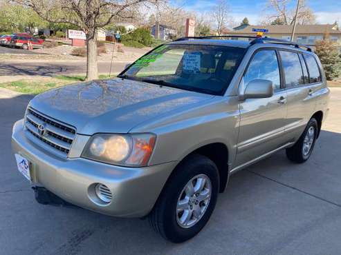 2003 Toyota Highlander 4WD - - by dealer - vehicle for sale in Lakewood, CO