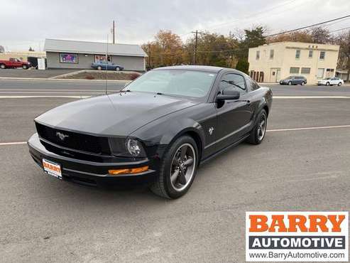 2009 *Ford* *Mustang* *2dr Coupe* Black - cars & trucks - by dealer... for sale in Wenatchee, WA