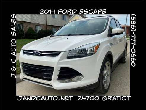 2014 Ford Escape Titanium 4WD - cars & trucks - by dealer - vehicle... for sale in Eastpointe, MI