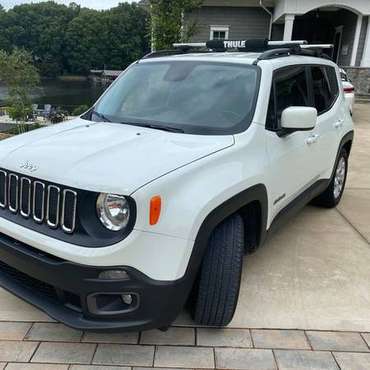 2015 White Jeep Renegade Latitude - cars & trucks - by owner -... for sale in Mooresville, NC