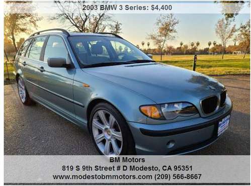 2003 BMW 3 Series 325i 4dr sport wagon - cars & trucks - by dealer -... for sale in Modesto, CA