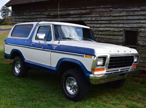 1978 Ford Bronco Ranger XLT original 43k miles - - by for sale in Cumming, GA