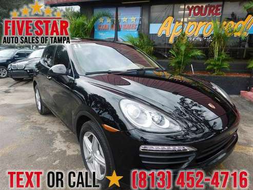 2011 Porsche Cayenne S S AS LOW AS 1500 DOWN! W,A,C AS LOW 2.9% for sale in TAMPA, FL