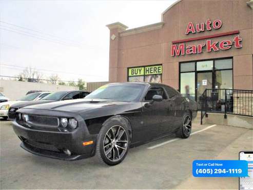2014 Dodge Challenger R/T 2dr Coupe 0 Down WAC/Your Trade - cars & for sale in Oklahoma City, OK