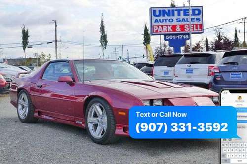 1991 Chevrolet Chevy Camaro Z28 2dr Hatchback / EASY FINANCING... for sale in Anchorage, AK