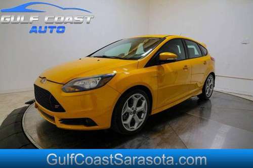 2013 Ford FOCUS ST COLD AC MANUAL YELLOW EXTRA CLEAN L K - cars & for sale in Sarasota, FL