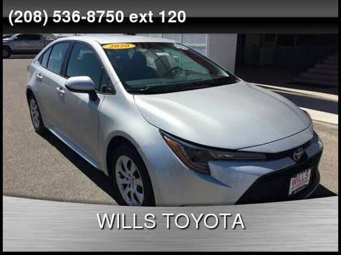 2020 Toyota Corolla LE - cars & trucks - by dealer - vehicle... for sale in Twin Falls, ID