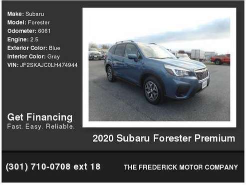 2020 Subaru Forester Premium - cars & trucks - by dealer - vehicle... for sale in Frederick, MD