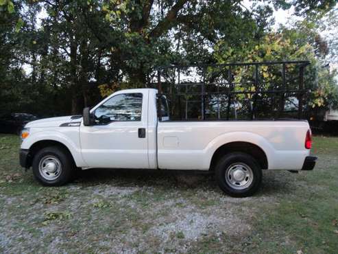 2015 F250 RUST FREE WORK TRUCK, V8, WITH LATHER RACK for sale in Tallmadge, PA