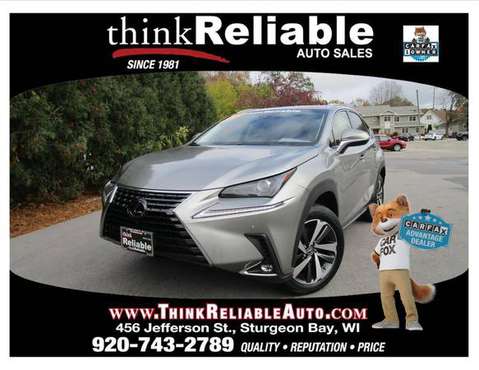 2018 LEXUS NX300 AWD 1-OWNER 6K MI LOADED GORGEOUS PERFECT CARFAX!!! for sale in STURGEON BAY, WI