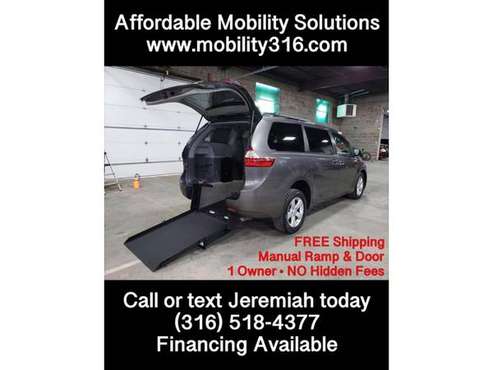 2017 Toyota Sienna LE 31k Wheelchair Mobility Handicap ADA Compliant... for sale in Wichita, NV