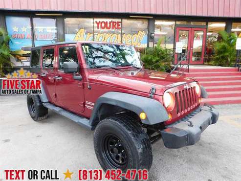 2012 Jeep Wrangler Unlimited S Unlimited Sport TAX TIME DEAL!!!!!... for sale in TAMPA, FL