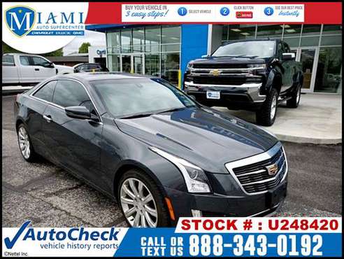 2016 Cadillac ATS Coupe Luxury Collection AWD -EZ FINANCING -LOW DOWN! for sale in Dallas, MO