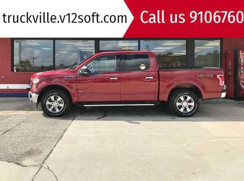 2017 Ford F150 SuperCrew Cab XLT Pickup 4D 5 1/2 ft - cars & trucks... for sale in Cumberland, NC