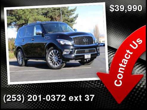 2016 Infiniti Qx80 - - by dealer - vehicle automotive for sale in Fife, WA