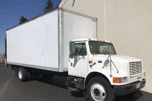 2000 International 4700 4x2 Cargo Box Truck - cars & trucks - by... for sale in Medford, OR