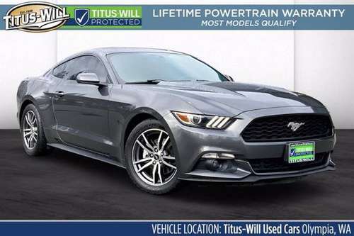 2017 Ford Mustang EcoBoost Coupe - - by dealer for sale in Olympia, WA