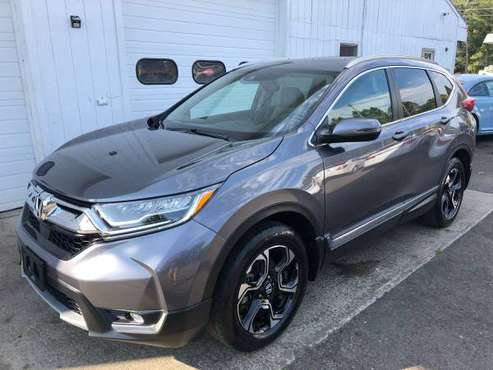 2017 Honda CR-V Touring AWD - Leather - Moonroof - Navigation - One... for sale in binghamton, NY