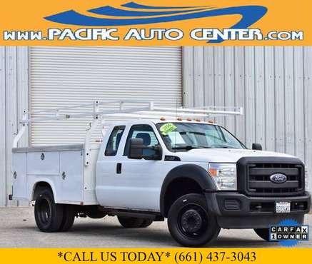 2016 Ford F-550 F550 XL 6 8 V10 Dually Utility Bed Work Truck for sale in Fontana, CA