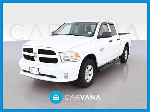 2018 Ram 1500 Quad Cab Tradesman Pickup 4D 6 1/3 ft pickup White for sale in Arlington, District Of Columbia