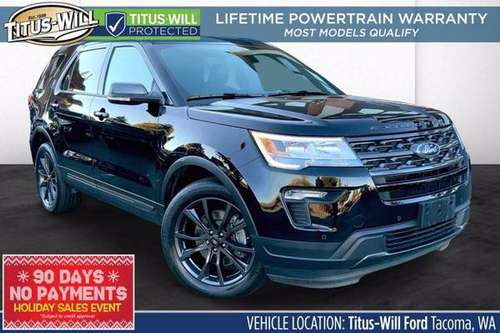 2018 Ford Explorer 4x4 4WD XLT SUV - cars & trucks - by dealer -... for sale in Tacoma, WA