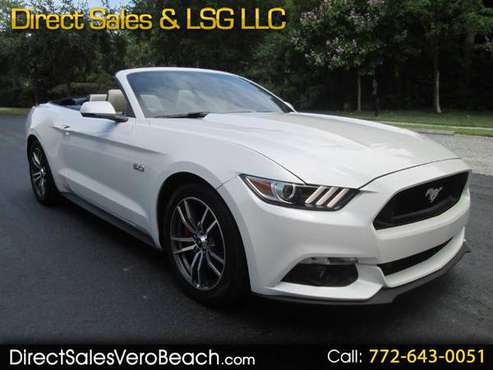 2017 Ford Mustang GT convertible for sale in Vero Beach, FL
