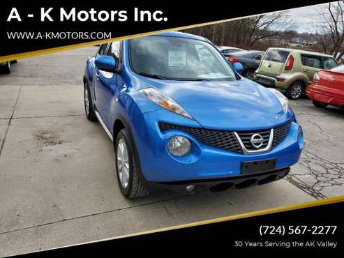 2012 Nissan JUKE SV AWD 4dr Crossover EVERYONE IS APPROVED! - cars & for sale in Vandergrift, PA