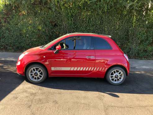 Manual 2012 Fiat 500c Pop convertible. Well maintained! - cars &... for sale in Phoenix, AZ
