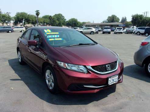 2014 HONDA CIVIC LX**67MIES*** - cars & trucks - by dealer - vehicle... for sale in Modesto, CA